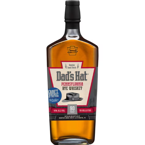 Dad's Hat Genuine Small Batch Pennsylvania Rye Whiskey 750ml