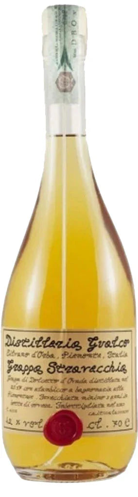 Distilleria Gualco Grappa Stravecchia 84 Proof 750ml