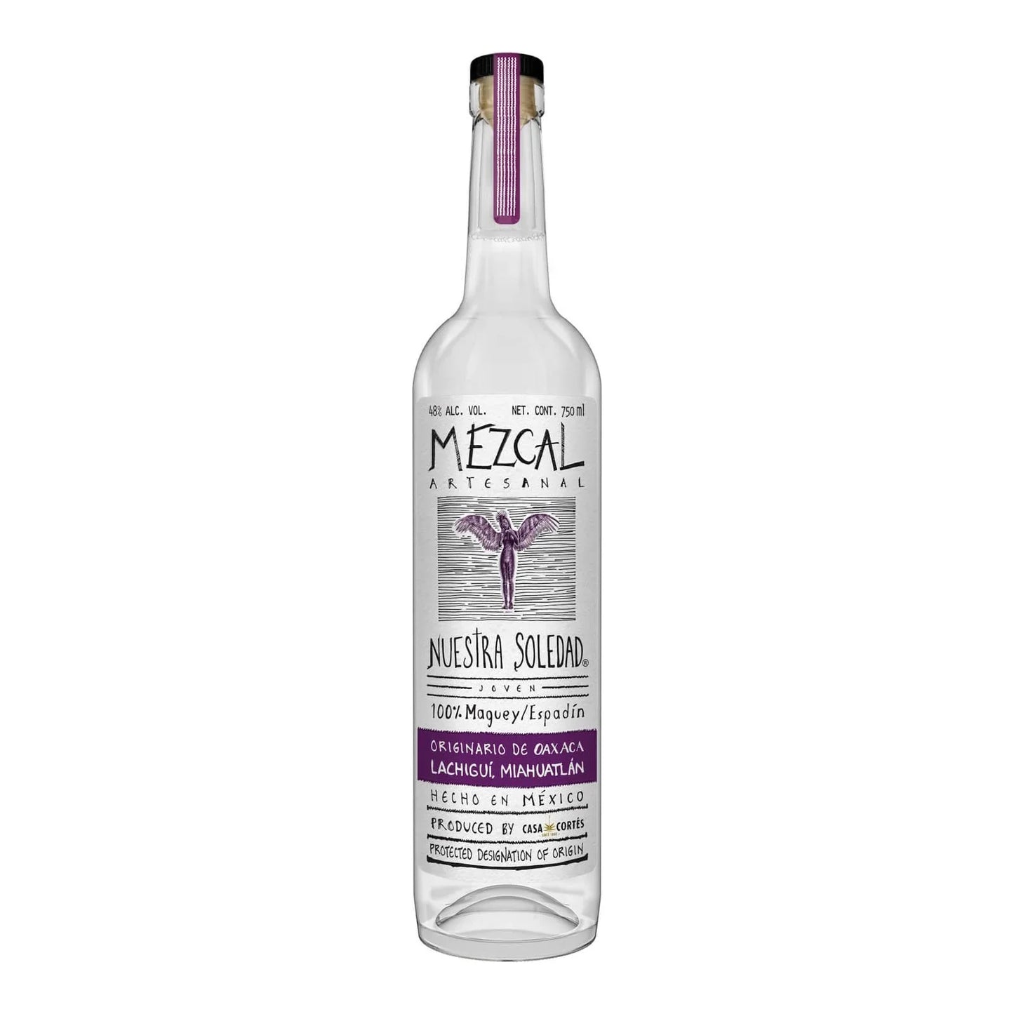 El Jolgorio Nuestra Soledad Lachigui Miahuatlan Mezcal Joven 750ml