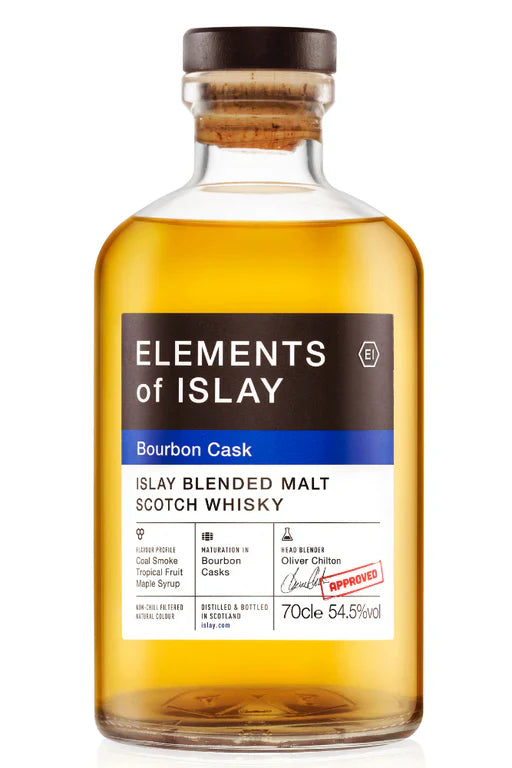 Elements of Islay Bourbon Cask Blended Malt Scotch Whisky 700ml