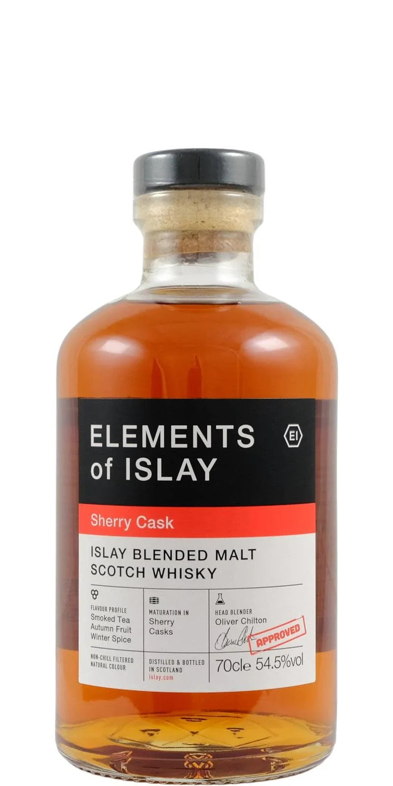 Elements of Islay Sherry Cask Blended Malt Scotch Whisky 700ml