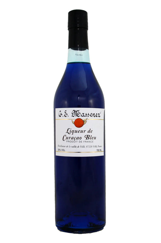 G.E. Massenez Curacao Bleu Blue Curacao Liqueur 750ml