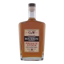 G&W Private Stock Bourbon 750ml