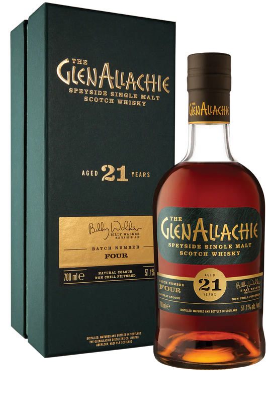 GlenAllachie 21 Year Old Batch 4 Single Malt Scotch Whisky 700ml