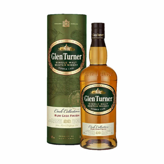 Glen Turner Cask Collection Double Cask Rum Cask Finish Single Malt Scotch Whisky 700ml