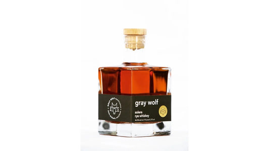 Gray Wolf Craft Distilling Solera Rye Whiskey 93 Proof 375ml