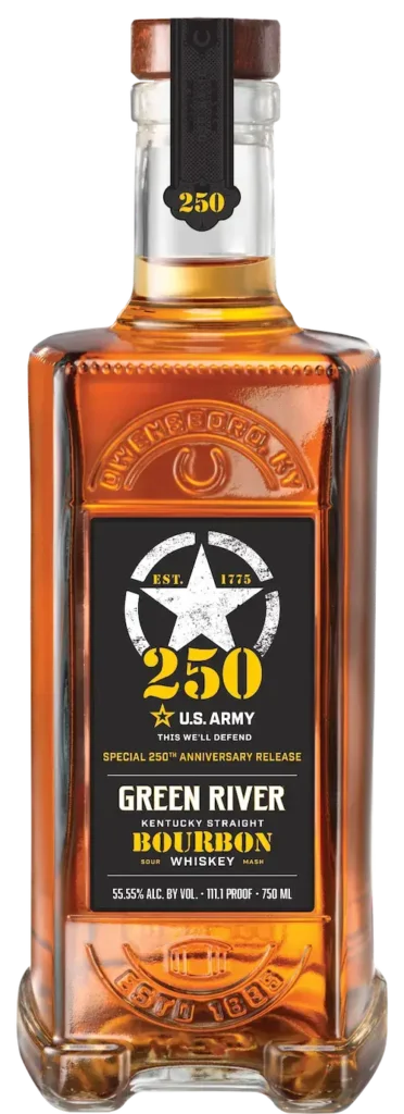 Green River Distilling Special Release U.S. Army 250th Anniversary Kentucky Straight Bourbon Whiskey 750ml