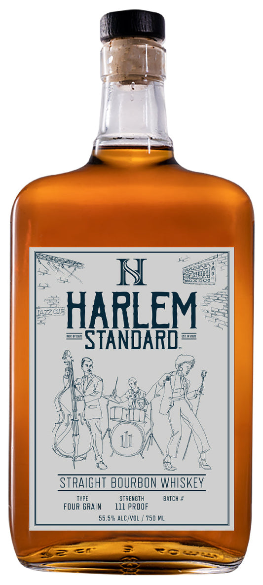 Harlem Standard Four Grain 111 Proof Straight Bourbon Whiskey 750ml