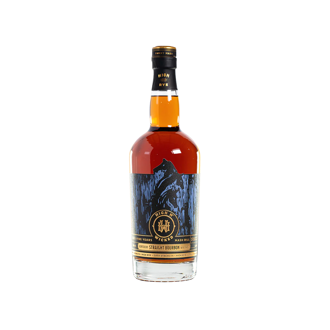 High N' Wicked 5 Years Old Cask Strength Kentucky Straight Bourbon Whiskey 750ml