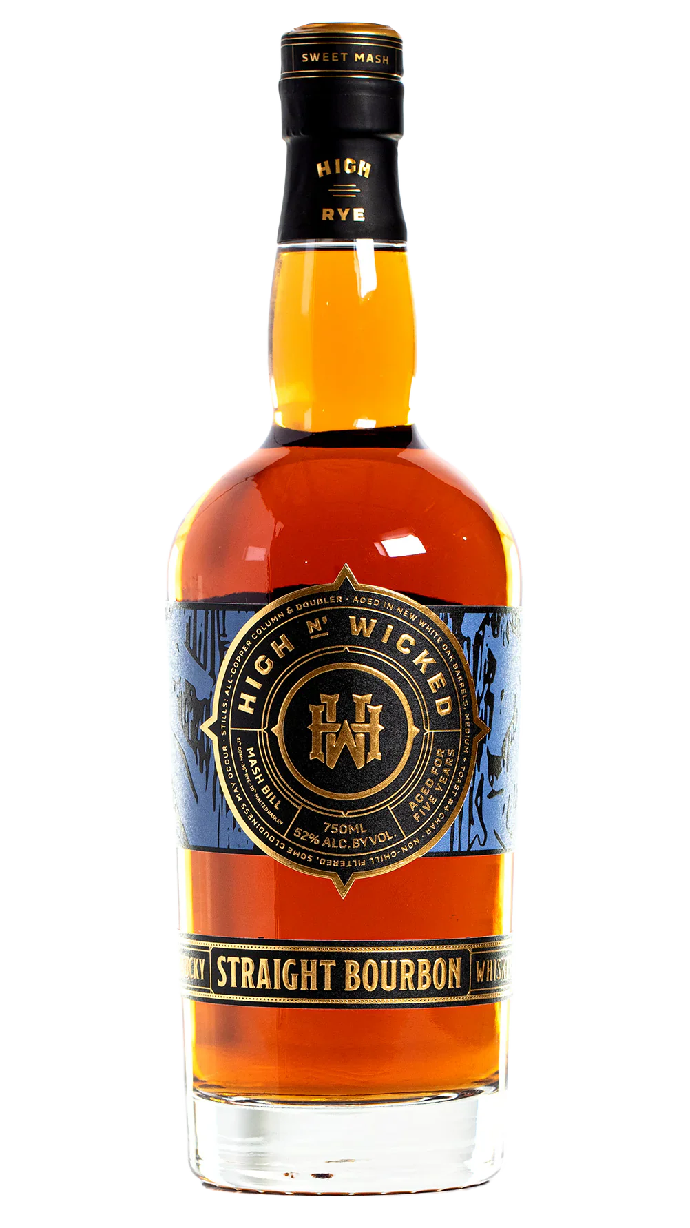High N' Wicked 5 Years Old Kentucky Straight Bourbon Whiskey 750ml