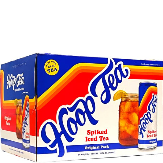Hoop Tea Original Spiked Iced Tea 12-Oz Can 12-Pack