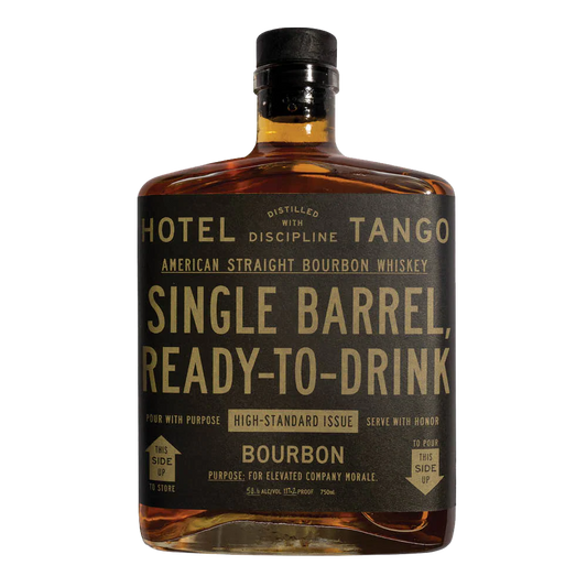 Hotel Tango 2 Year Old Single Barrel Ready-To-Drink American Straight Bourbon Whiskey 750ml