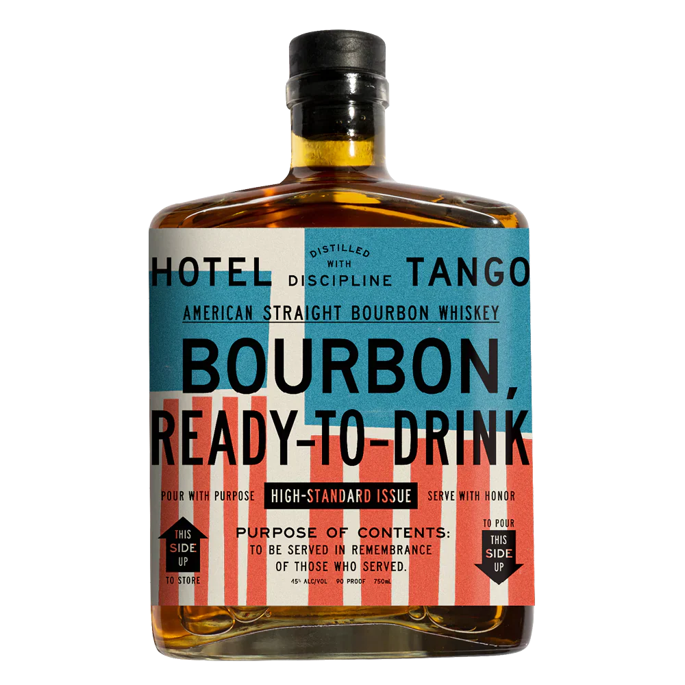 Hotel Tango Distillery 2 Years Old Red White & Bourbon Ready-To-Drink American Straight Bourbon Whiskey 750ml