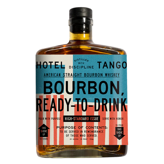Hotel Tango Distillery 2 Years Old Red White & Bourbon Ready-To-Drink American Straight Bourbon Whiskey 750ml