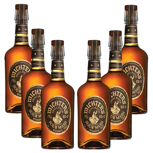 Michter's US-1 Small Batch Sour Mash Whiskey 750ml Bundle 6-Pack
