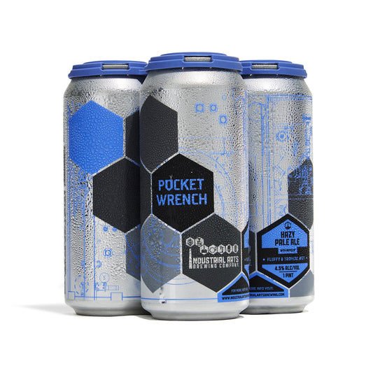 Industrial Arts Brewing Wrench Beer Cans 6-Pack