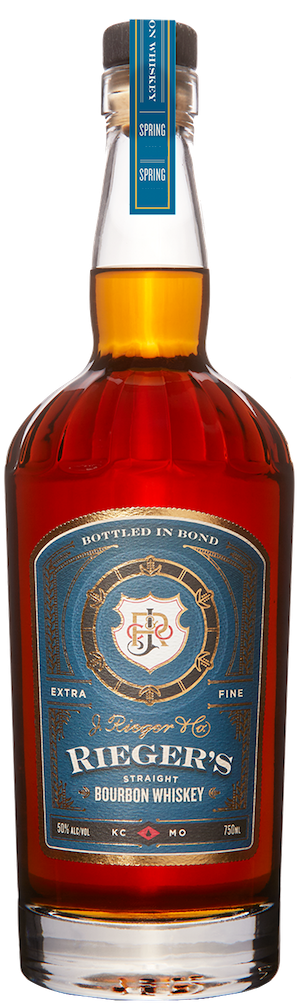 J. Rieger & Co. Extra Fine Bottled in Bond Straight Bourbon Whiskey 750ml