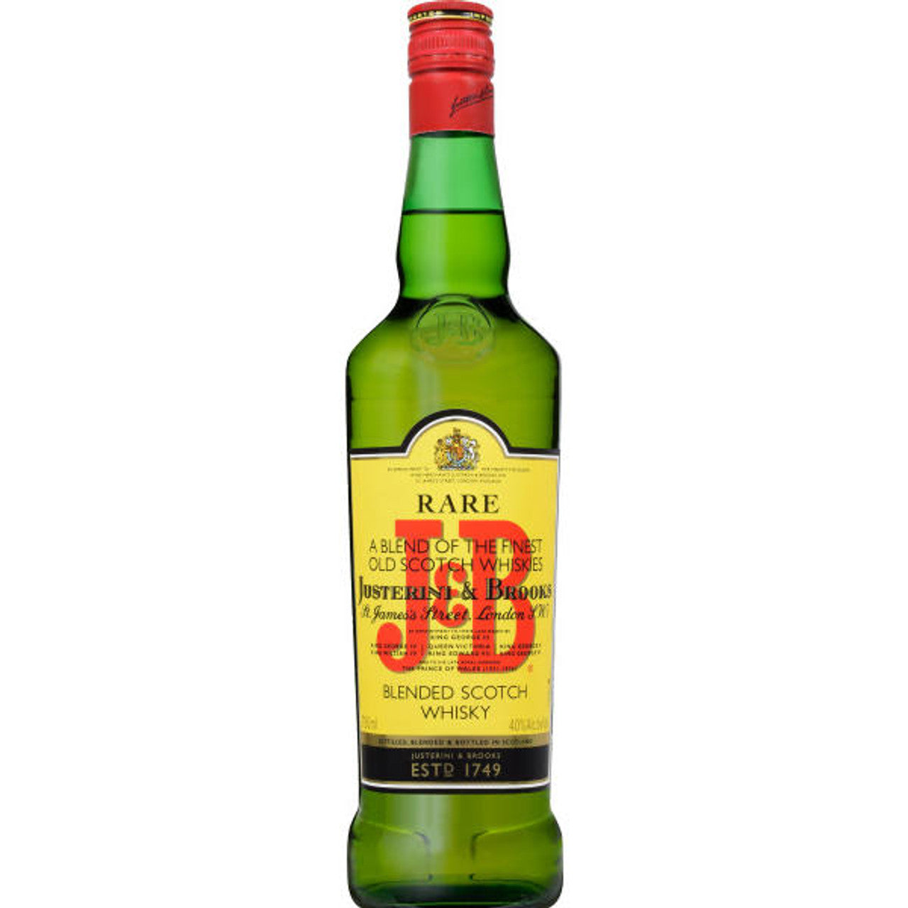J&B Justerini & Brooks Rare Blended Scotch Whisky 750ml