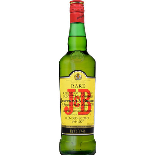 J&B Justerini & Brooks Rare Blended Scotch Whisky 750ml