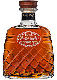 James E. Pepper Decanter Barrel Proof Straight Bourbon Whiskey 750ml
