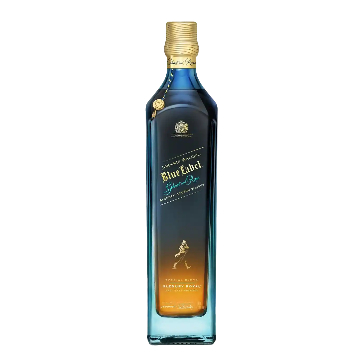 Johnnie Walker Blue Label Ghost and Rare Glenury Royal Blended Scotch Whisky 750ml