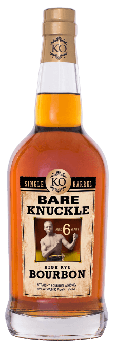 KO Distilling 6 Year Old Bare Knuckle Single Barrel High Rye Straight Bourbon Whiskey 750ml