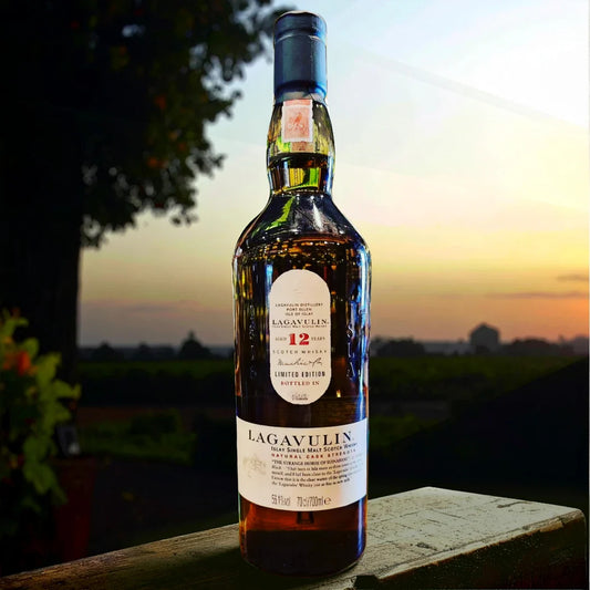 Lagavulin Natural Cask Strength 12 Year Old Single Malt Scotch 750ml