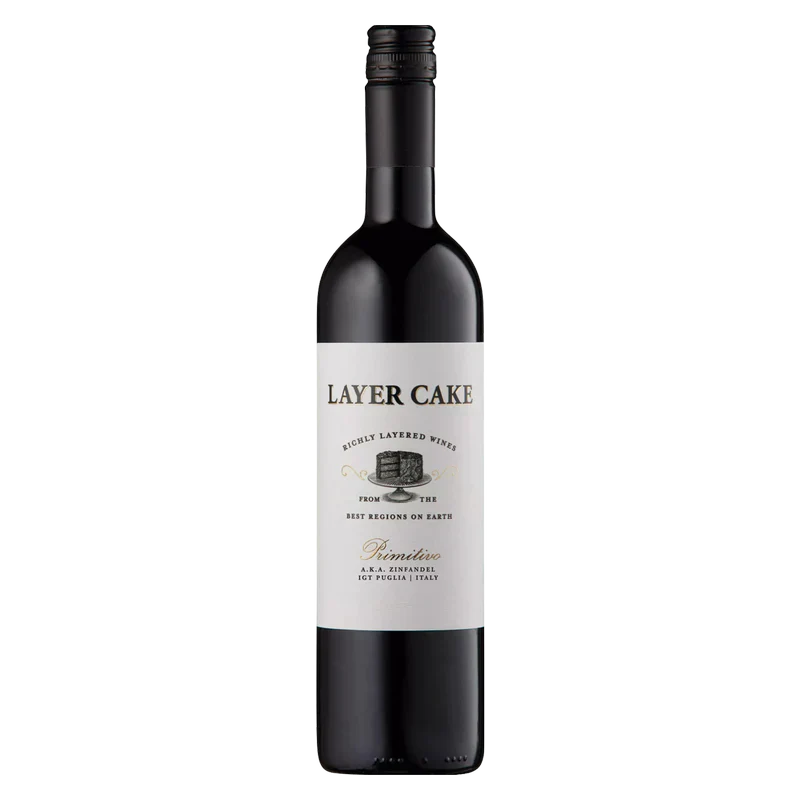 Layer Cake Primitivo a.k.a. Zinfandel Puglia IGT 750ml