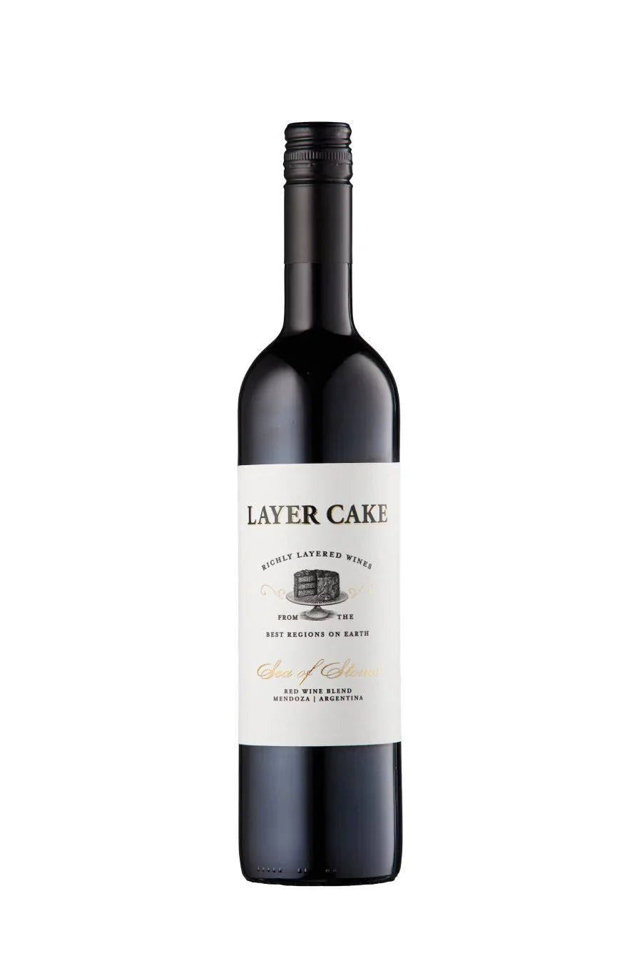 Layer Cake Sea of Stones Red 750ml