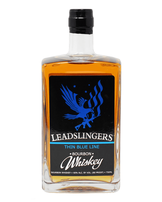 Leadslingers Thin Blue Line Bourbon Whiskey 750ml