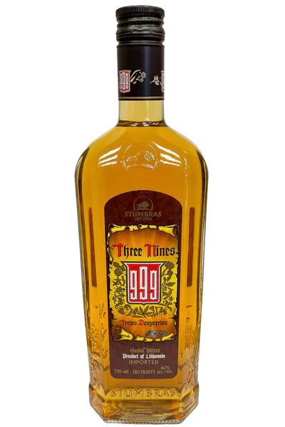 Lithuanian Vodka 999 Orange Vodka 700ml