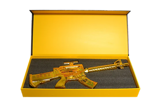Lock & Load Carbine Gun Bourbon Whiskey 1.75Lt