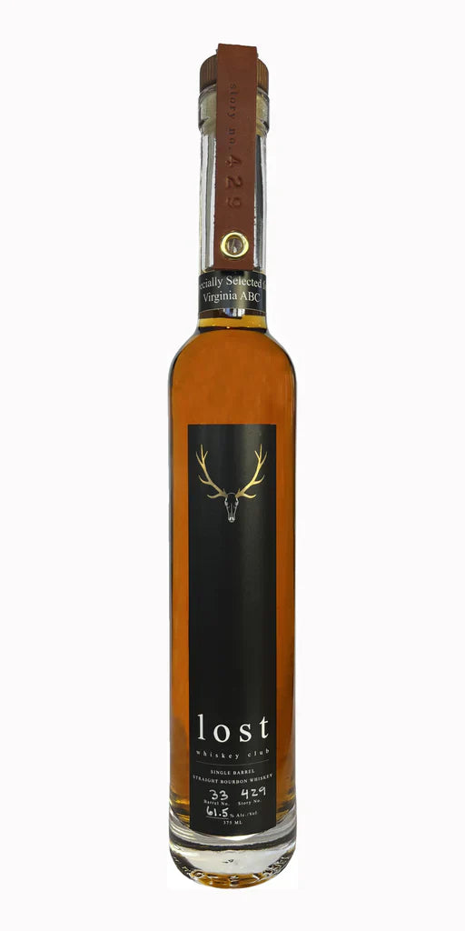 Lost Whiskey Club High Wheat Single Barrel Cask Strength Straight Bourbon Whiskey 750ml