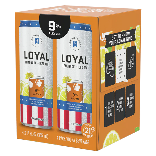 Loyal Nine Lemonade + Iced Tea 4-Pack