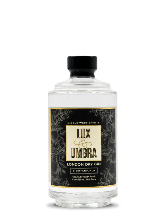 Lux & Umbra London Dry Gin 750ml