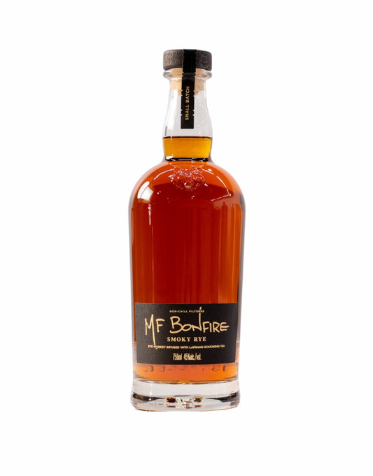 MF Bonfire Smoky Rye Whiskey 750ml
