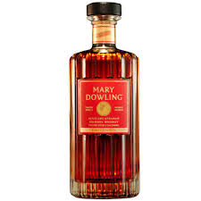 Mary Dowling Barrel Strength Toasted Double Oak Barrel Wheated Bourbon Straight Bourbon Whiskey 107 Proof 750ml