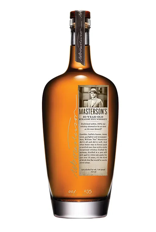 Masterson's 10 Year Straight Rye Canadian Whiskey 750ml