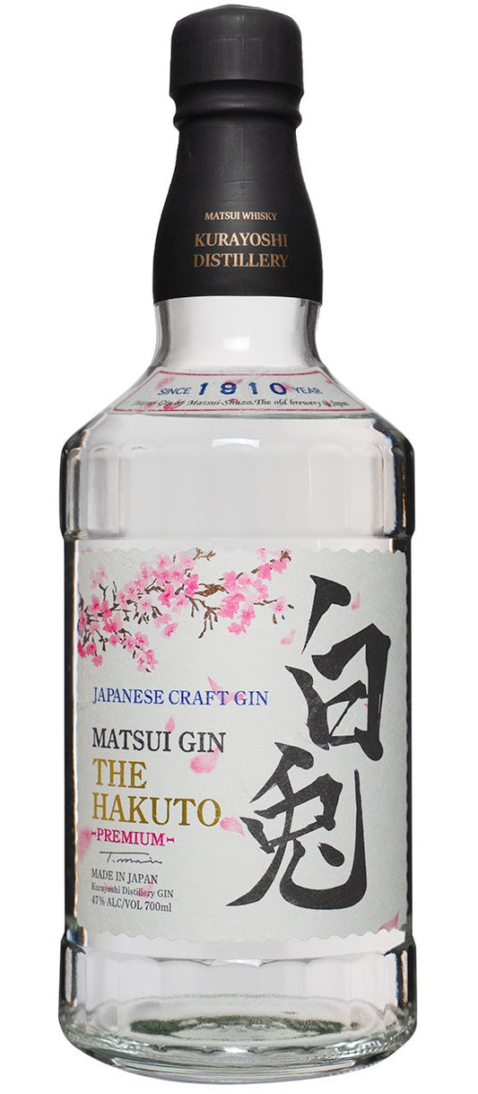 Matsui Shuzo The Hakuto Premium Gin 700ml