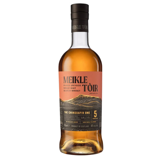 Meikle Toir The Chinquapin One 5 Year Old Peated Single Malt Scotch Whisky 700ml
