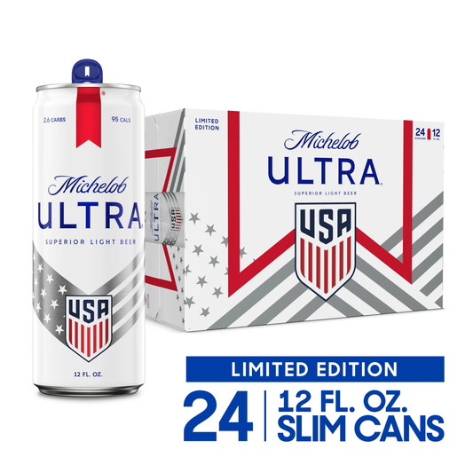 Michelob Ultra Light Beer 12-Oz Can 24-Pack
