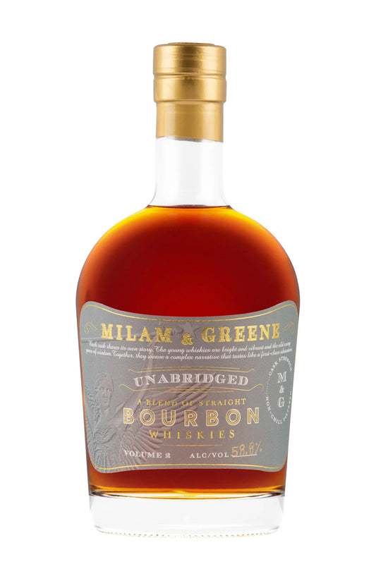Milam & Greene Unabridged Vol 2 Cask Strength Non Chill-Filtered A Blend Of Straight Bourbon Whiskies