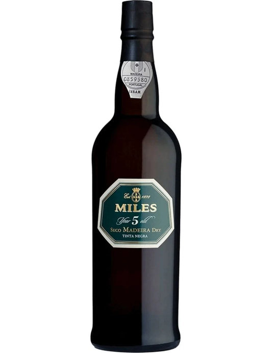 Miles 5 Year Old Dry Madeira Wine 750ml