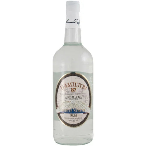 Ministry of Rum Collection Hamilton 87 White Stache Rum 750ml