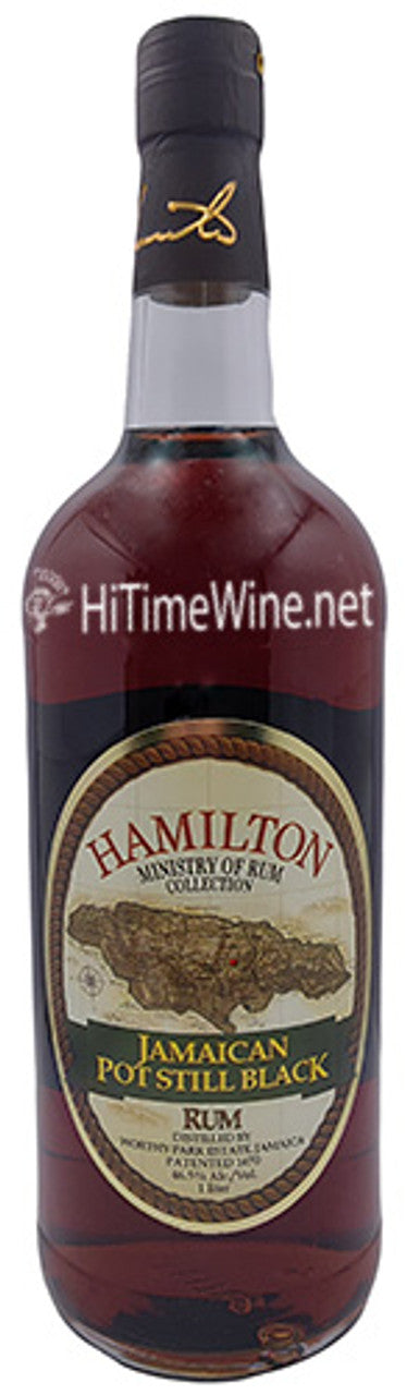 Ministry of Rum Collection Hamilton Jamaican Pot Still Black Rum 1Lt