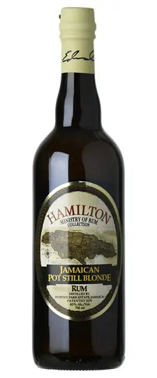 Ministry of Rum Collection Hamilton Jamaican Pot Still Blonde Rum 750ml