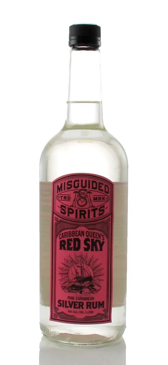 Misguided Spirits Caribbean Queen's Red Sky Rum 1Lt