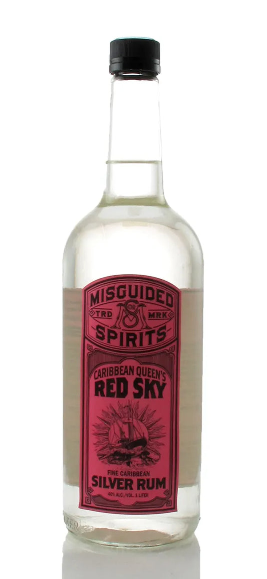 Misguided Spirits Caribbean Queen's Red Sky Rum 1Lt