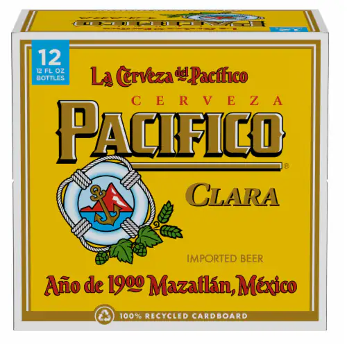 Modelo Pacifico Clara Lager Beer 12-Oz Bottle 12-Pack