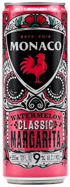Monaco Classic Watermelon Margarita Cocktail Can 12-Oz